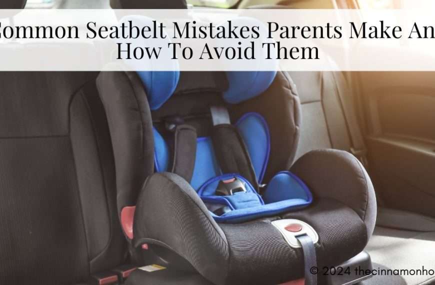 common seatbelt mistakes