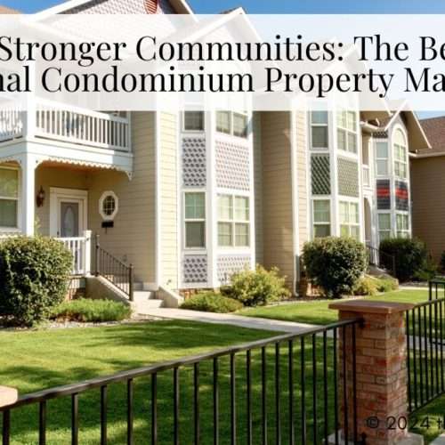 Condominium Property Management