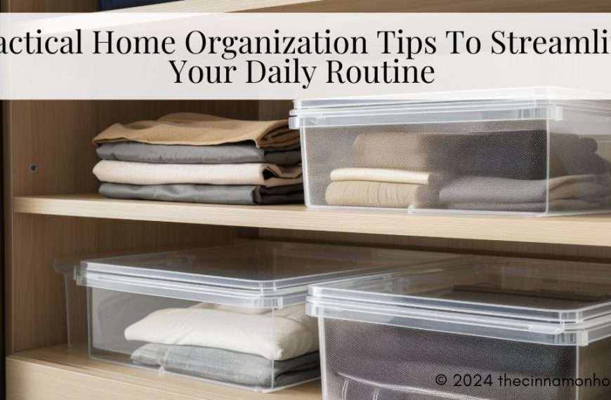 home organization tips