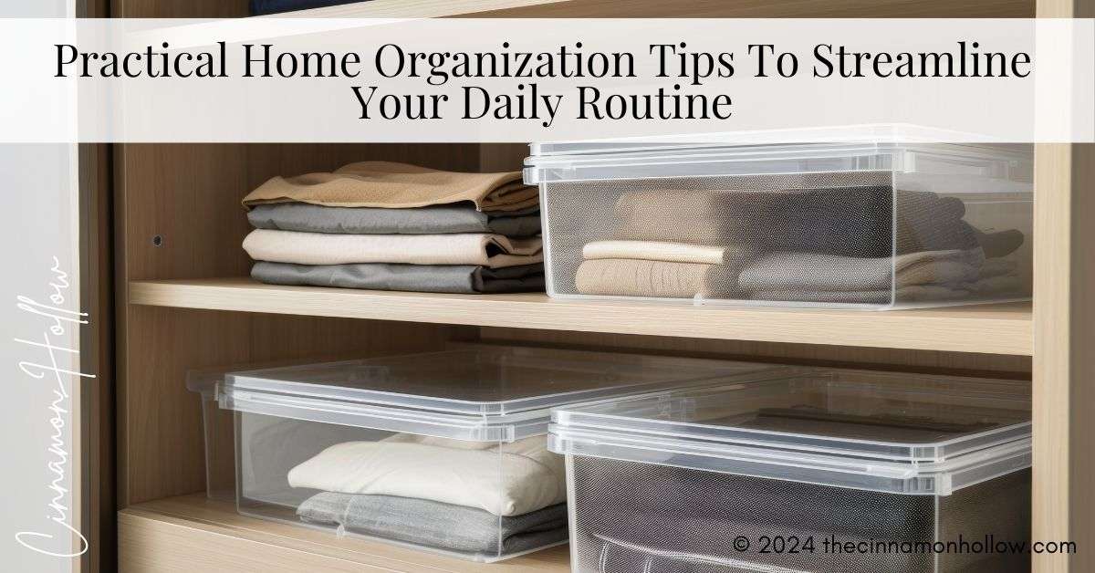 home organization tips