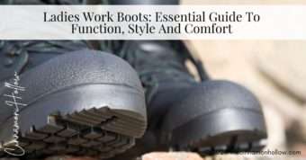 ladies work boots