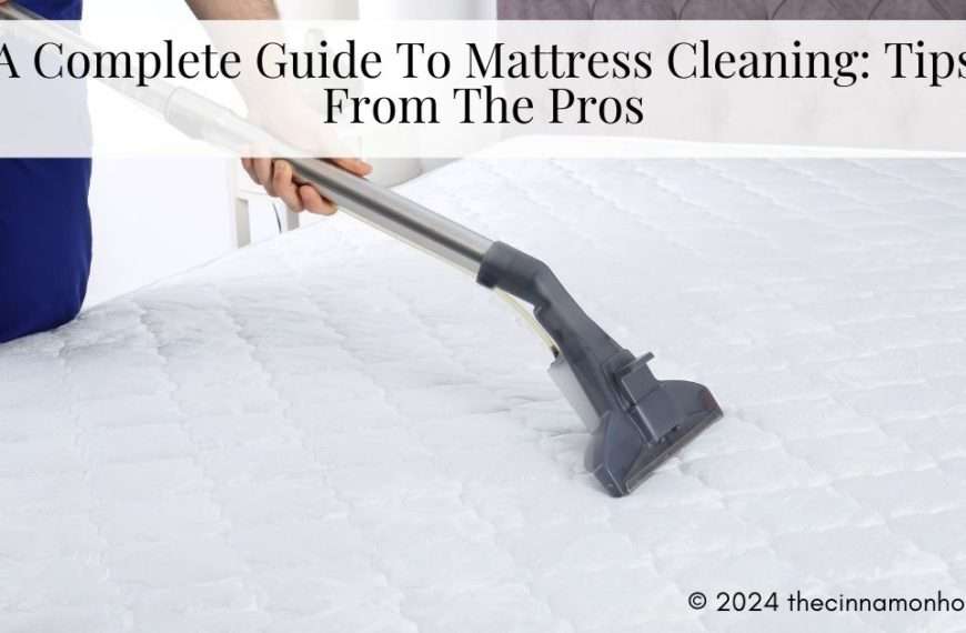 mattress cleaning tips