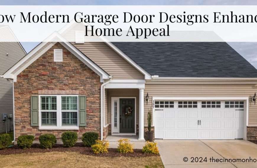 modern garage door