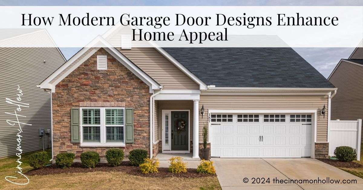 modern garage door