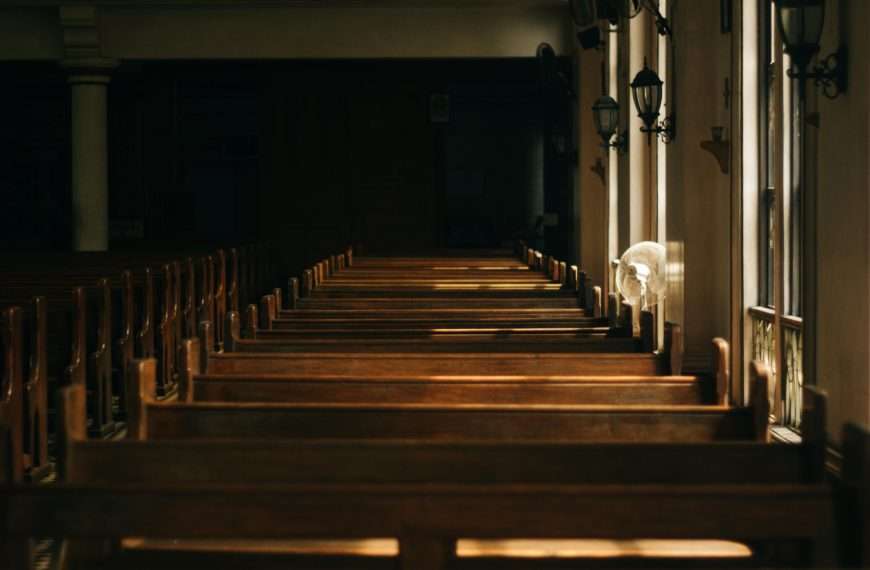 church benches