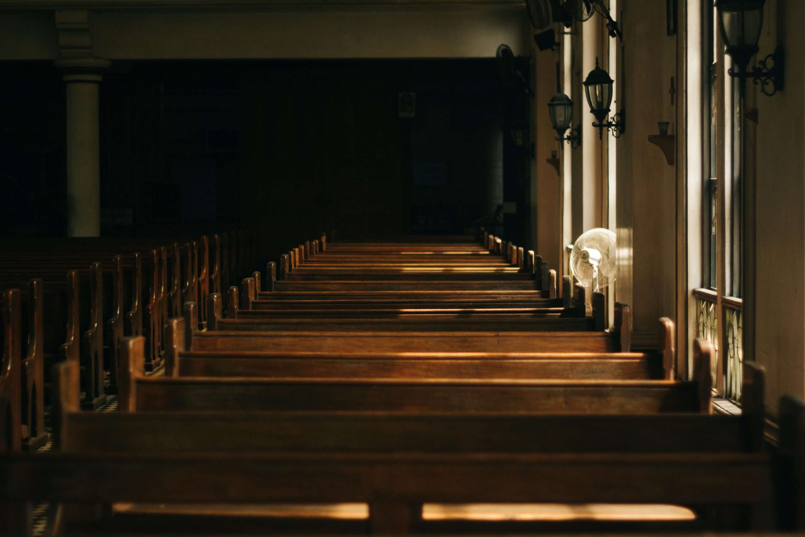 church benches