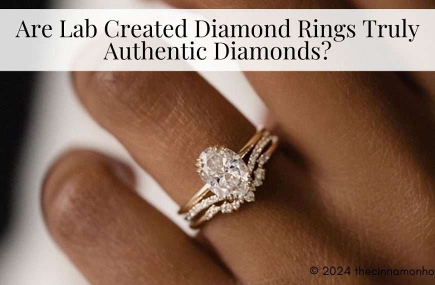 lab created diamond rings