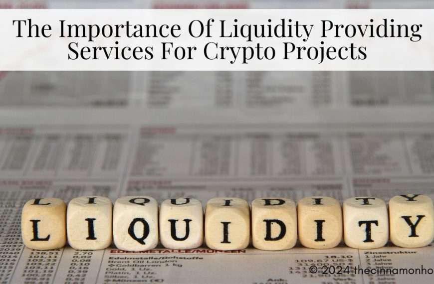 Liquidity Providing Services For Crypto Projects