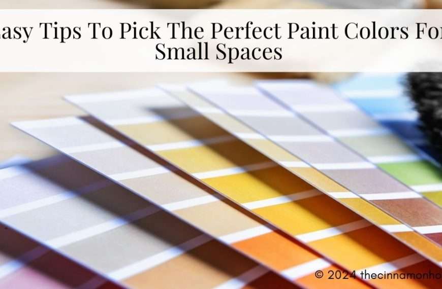 paint colors for small spaces