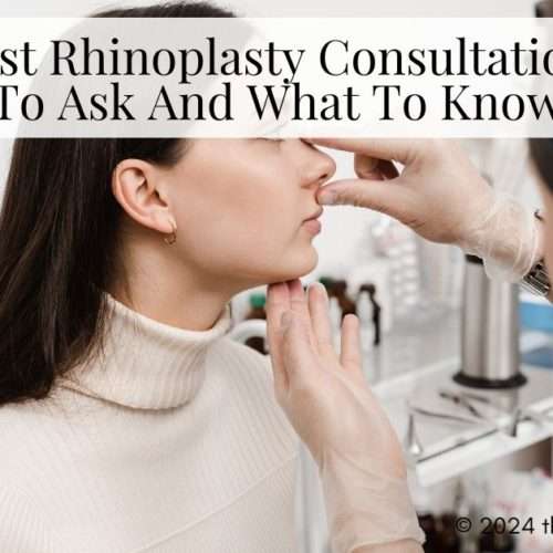 rhinoplasty consultation