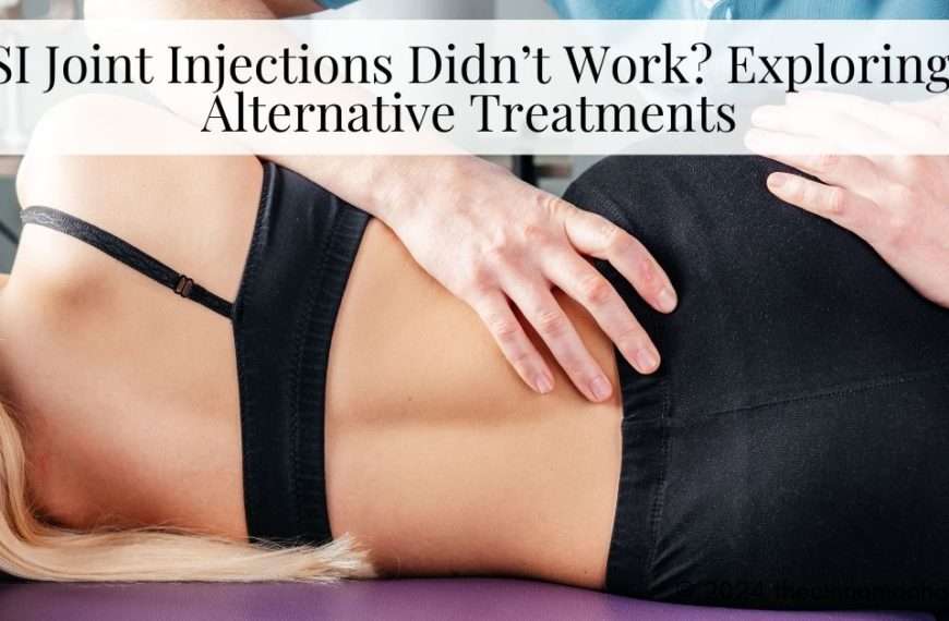 Sacroiliac joint dysfunction - SI Joint Injections
