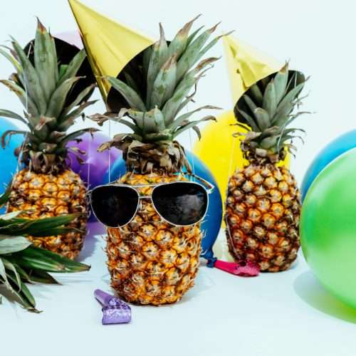 throwing a party