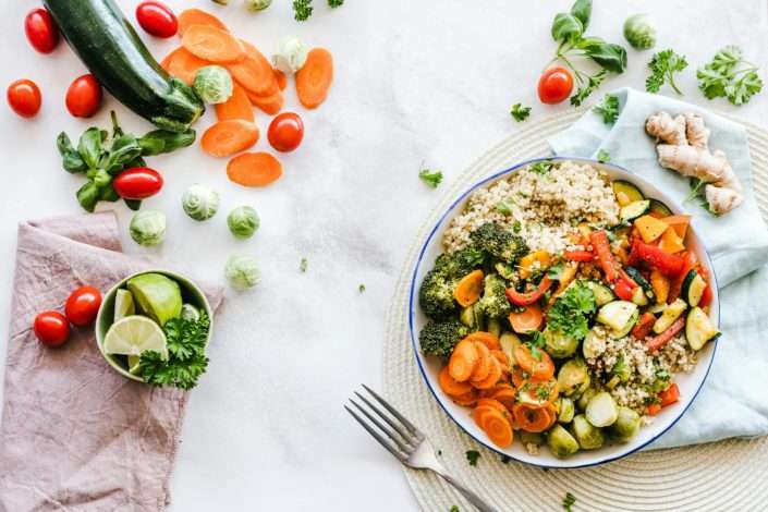 protect your healthy - photo of vegetables on a plate