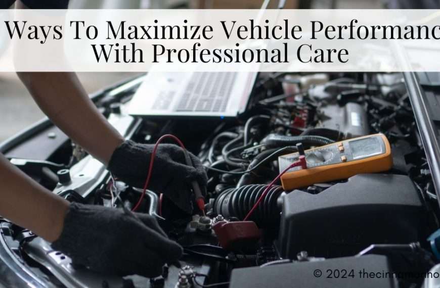 vehicle performance with professional care