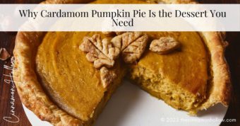 cardamom pumpkin pie