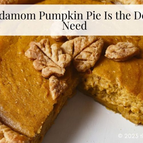 cardamom pumpkin pie