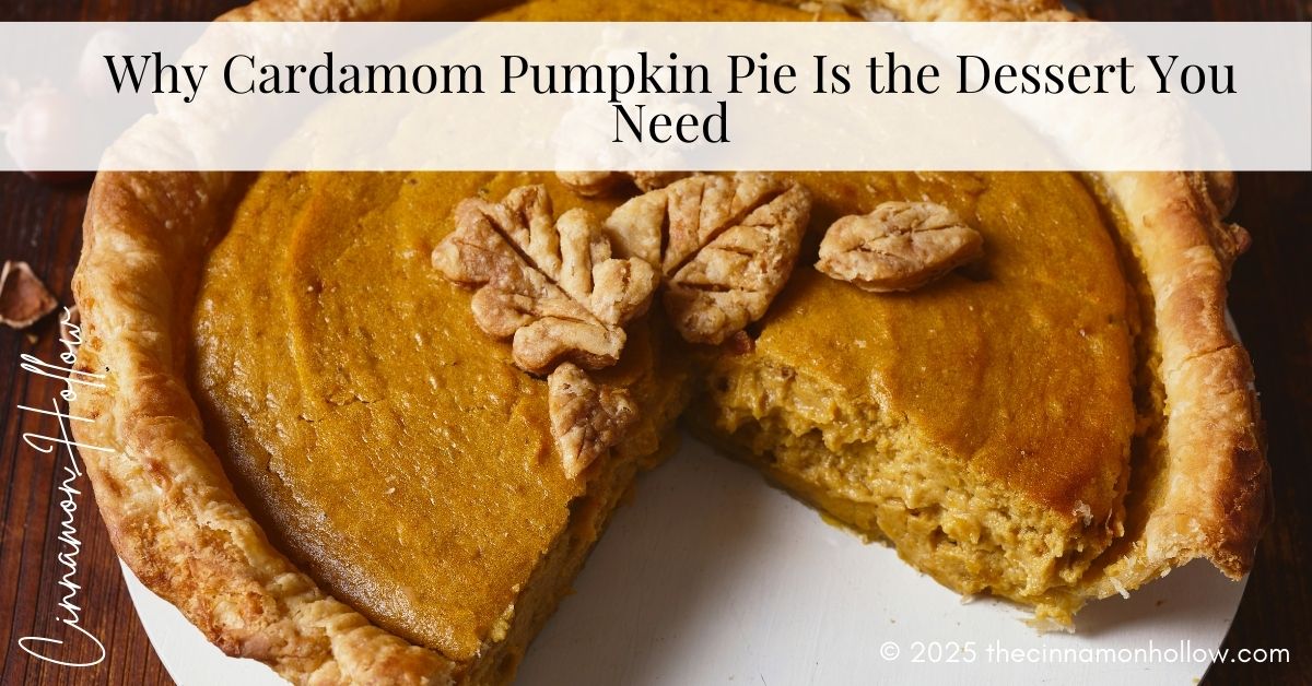 cardamom pumpkin pie