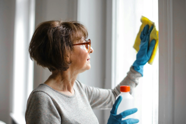 housework cleaning glass