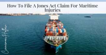 Jones Act Claim For Maritime Injuries