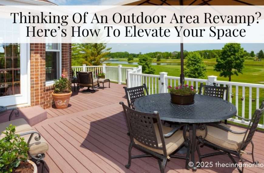 revamp your outdoor area