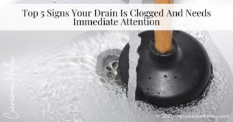 signs your drain is clogged