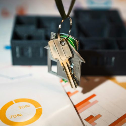 get your home market ready - keys on a keychain