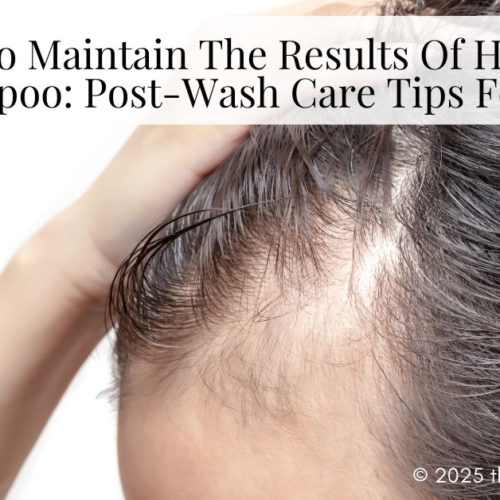 maintain results from hair loss shampoos
