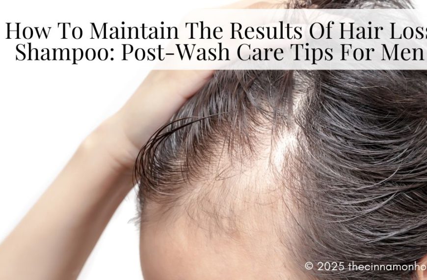 maintain results from hair loss shampoos