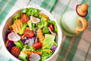 take charge of your health - a healthy salad