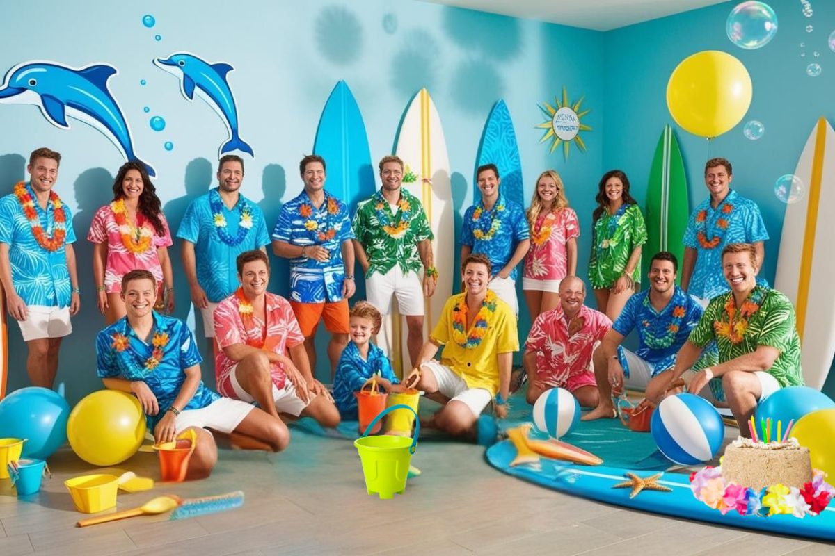 beach themed birthday party