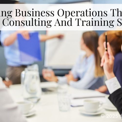 consulting and training