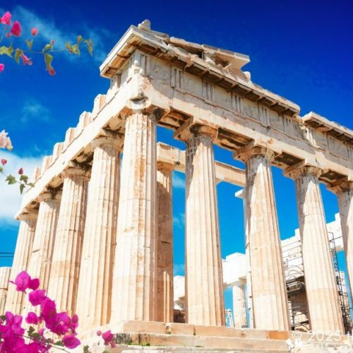Parthenon Temple in Athens