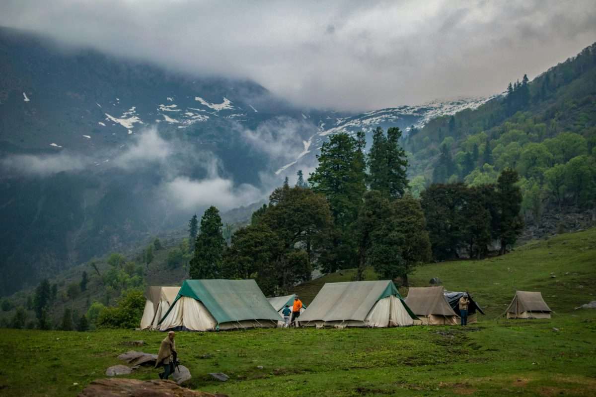 tent camping