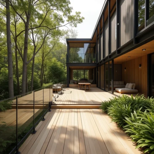 Glass And Aluminum Railings