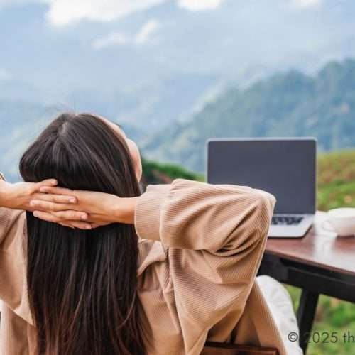 business with nature's splendor