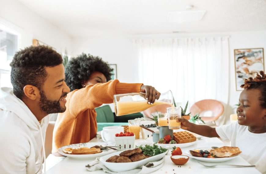 eating healthier as a family
