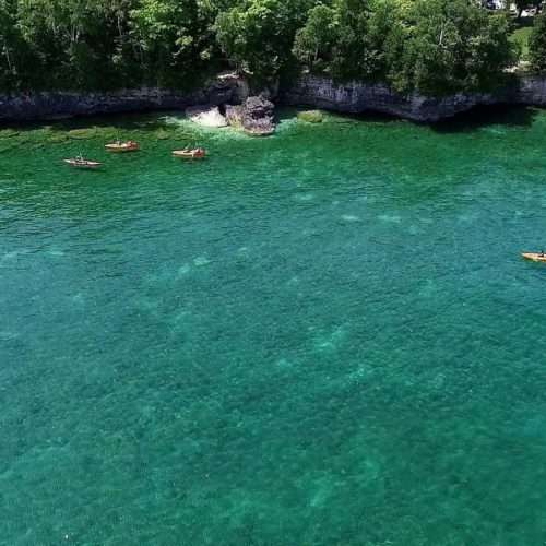 Kayak Tour At Cave Point