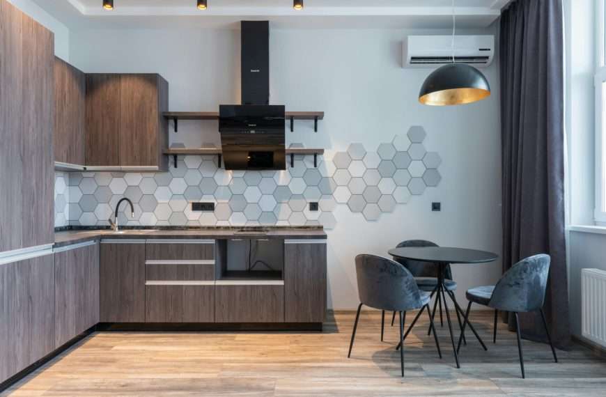 modern kitchen - cooling system