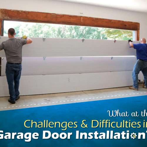garage door installation