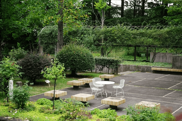 outdoor seating