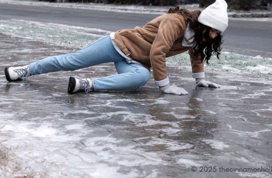 common accident risks on vacation - slip and fall
