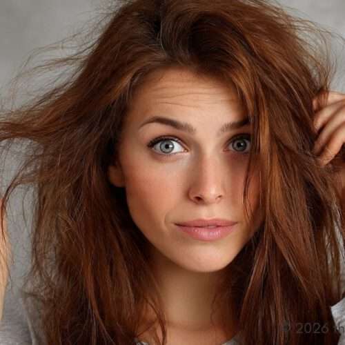fragile hair - damaged hair