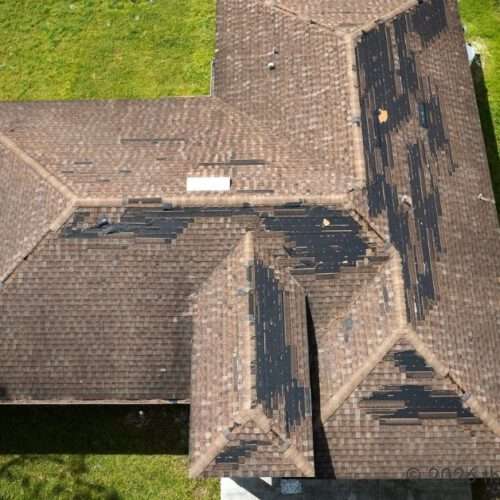 roof damage - Jefferson