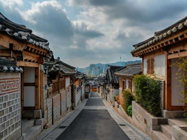 Bukchon Hanok Shingles and the Jagalchi Fish Market Stalls