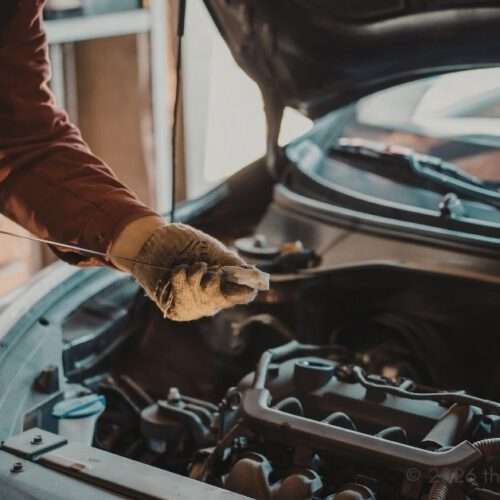 oil change - car needs an inspection