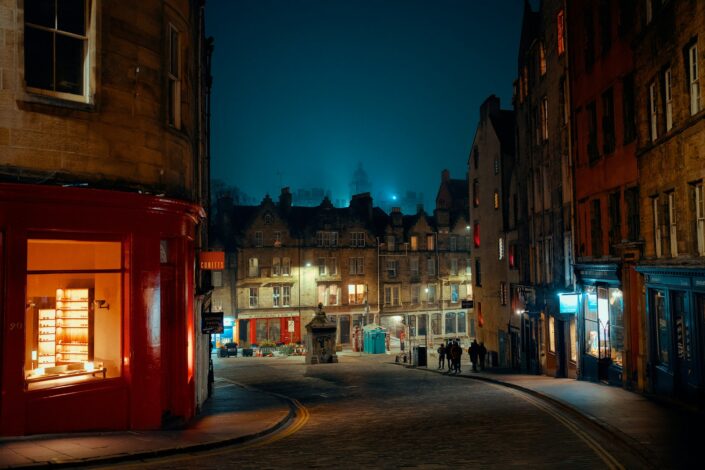 Gothic Spikes of Old Town Edinburgh and the Victorian Grandeur of King’s Cross
