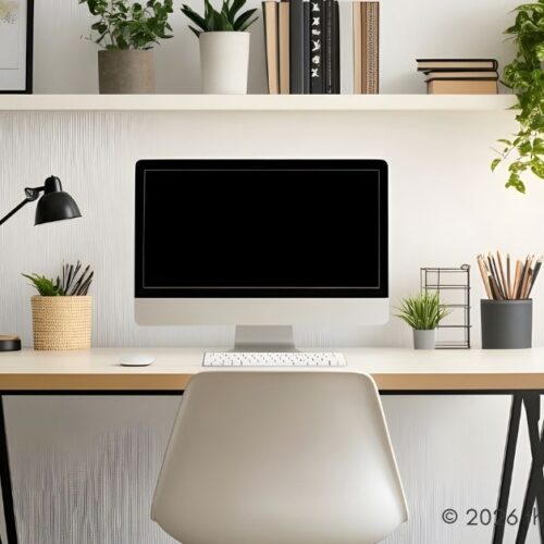 Clean Home Workspace
