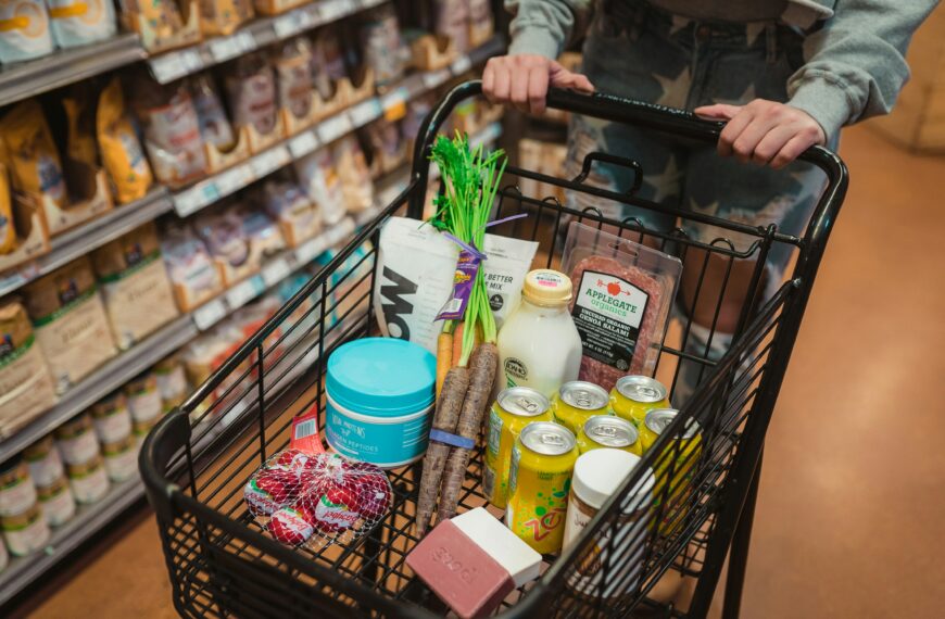 shopping in a grocery store - Perth
