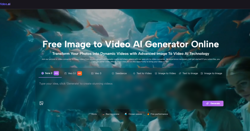 Photo Becomes A Publishable Video