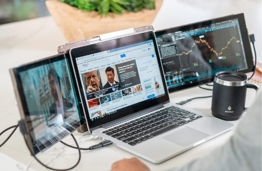 portable monitors - Mobile Pixels Trio laptop screen extender